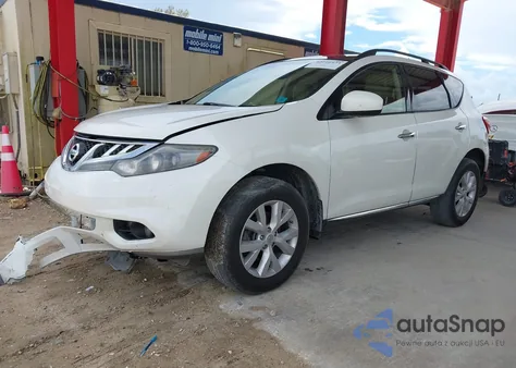 2014 Nissan Murano Sl из США, поврежденный, VIN JN8AZ1MU2EW419764